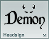 Headsign Demon