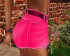 Pink Sexy Jean Skirt