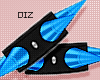 !!D Ankle Spike Blue