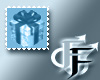 Present (Blue) Stamp