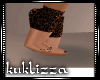 (KUK)feet Anya leopard