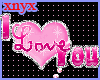 xnyx l love u  pink