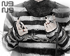 ♱ sweater + handcuffs