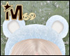 M69 Blue Kawaii Bear Hat