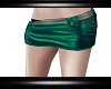 army/pvc/green miniskirt