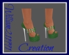 Green Glitz Heels 2