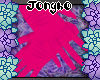 J|Pink latex gloves