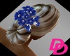 ~DD~Blonde/Blue Flower 