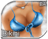 -BA- Blue Model Bikini