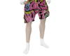 LV Graffiti Shorts