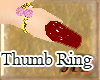 ~HB~ Thumb Ring - Pink