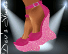 {D} Hot Pink Glam Heels