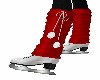 ICE SKATE/WARMERS-RED