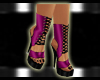 [Q]Platform Heels Purple