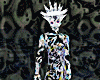 Animated Ghost Guy Full Costume