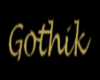 !K61! Gothik Name Tag