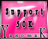 !Y! Support 50 K