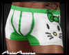 Kitten Boxers Green