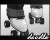Rollers w/ Socks | White