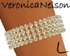 VN Gold & Diam Armband L