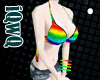 iQwQ Rainbow Bikini 
