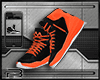 FB- Orange Sneakers