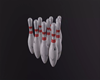 Old Bowling Pins Set