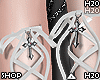 Legs Ribbons White
