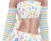 Stripes Stars Half Shirt