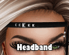 sw black shiny headband