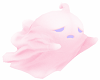 kawaii pink ghost - big