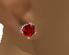 red diamond studs