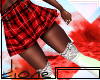 Red Highschoolgirl skirt