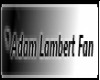 Adam Lambert Fan Sticker