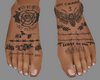 feet & tattoo