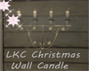 LKC Christ. Wall Candle
