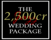 *Sv* 2.5k Wedding Pack  