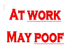 Head sign At work