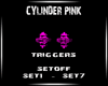Cylindre Pink Equalizer
