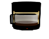 Blk&Gold Coffee Pot