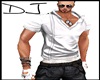 [DJ] Muscle white top