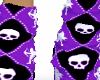 skull warmer purple *L*