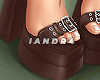 Raya Brown Platforms