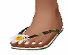 Camo Daisy Flip Flops