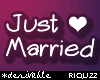 R| Just Married Sign <3