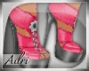 ~A: Floral'Pink Shoes
