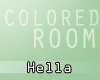 ♔Sage Color Room