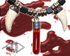 Blood necklace