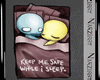 [N] Safe Sleep Sticker