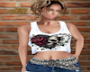 skull&roses tank
